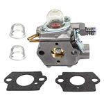 AISEN Carburetor Replace Walbro WT-631-1 for Poulan FX25 SST25 FL25 PL25 PL500 TE400CXL Carburettor Primer Bulb Gasket