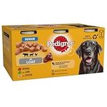 Pedigree - Wet Dog Food - for Senior Dogs - Mixed Selection in Loaf - 6 x 400 g