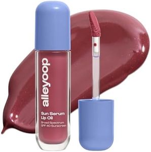 ALLEYOOP Sun Serum Lip Oil SPF 40 – Tinted Lip Oil with SPF, Hydrating Tinted Lip-Moisturizer for Women, Lips Sunscreen for Cracked Lips, Smooths & Soothes, Vegan, Travel-Friendly, Hazy