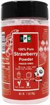 NPG Freeze Dried Strawberry Juice Powder 7 Ounces, Dehydrated Fresh Pink Strawberries Fruit Powder for Food Flavoring & Coloring, Smoothie, Beverage, Cake, Puree, Boba Tea, Acai Bowls, Vegan Non-GMO No Added Sugar No Preservatives