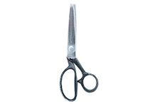 Diamond Full Chrome Zig Zag Scissors Tailoring and Cutting Scissors with Zig Zag Full Chrome Blades 8" inches