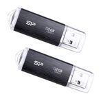 SP Silicon Power Silicon Power 2 Pack 128GB USB 3.0/3.1 Gen1 USB Flash Drive Blaze B02