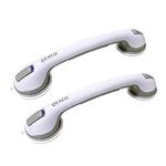 OEXEO 2PCS 16" Grab Bars for Bathroom - Shower Handle - Grab Bars for Bathtubs and Showers - Safety Hand Rail Support for Tub, Handicap, Elderly, Injury, Kid, Senior Assist Bath Handle