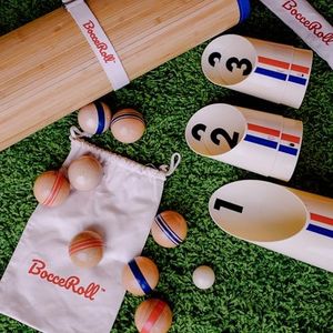 BocceRoll - Meet Your New Favorite Yard Game. It Blends The Best Parts of Bocce, A Popular Arcade Game, & Cornhole to Create an Addictive and Portable Yard Game You’ll Want to take with You Everywhere