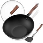 Todlabe Carbon Steel Wok - Includin