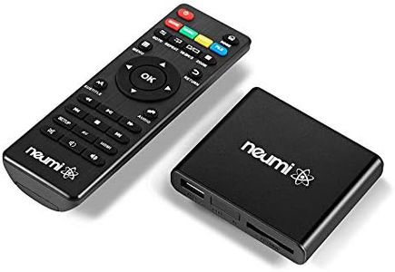 NEUMI Atom 1080P Full-HD Digital Media Player for USB Drives and SD Cards, HEVC/H.265, HDMI and Analog AV, Automatic Playback, Looping, Trigger Capability