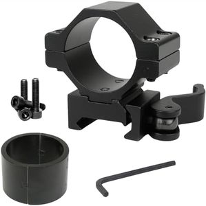 MIGHTY TACTICAL Quick Release Scope Ring Mount, 20mm Rail, 1 in/30mm