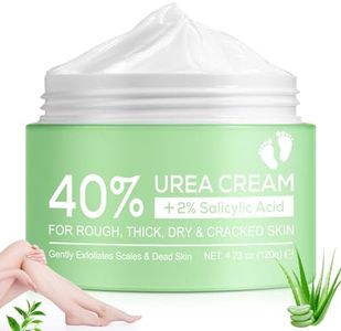 Crema Urea, 120g Crema de Urea para Pies 40% Urea+2% Ácido Salicílico Crema para Pies Secos y Agrietados Hidratación Profunda para Piel Seca y áspera