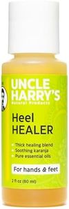 Uncle Harry's All Natural Heel Healer Foot Oil | Foot Repair Dry Feet Treatment with Castor Oil | Liquid Heel Balm & Foot Softener | Self Care Products for Cracked Heel, Cuticle Care & Foot Callus