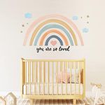 Containlol Rainbows Wall Decal, Rai