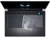 Keyboard Cover Skin for Dell Alienware m17 R5, Alienware m15 R7, Alienware M16 R1 R2, Alienware x15 R1 R2 15.6" & x17 R1 R2 17.3", Alienware m15 R5 R6 R7 15.6", Dell G16 7630 7620 Gaming Laptop, TPU