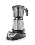 DeLonghi Alicia Plus EMKP 63.B - coffee makers (freestanding, Black, Silver, Buttons, 50/60 Hz)