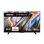 Toshiba 55”UV2F53DBU 4K Smart VIDAA TV, Ultra HD, HDR10, Freely, Disney+, Prime Video, Netflix, Dolby Atmos, Dolby Vision, Sound by Onkyo, Works with Alexa, Works with Google Assistant, VIDAA Voice