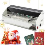 Mxmoonant 3-in-1 Electric Creasing Machine 18 1/2"(470mm) Paper Creaser Scorer Perforator Cutter for Cards Invitations Tickets 110V