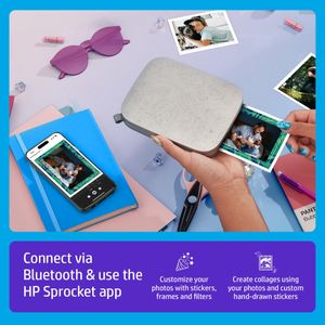 HP Sprocket 3x4 Portable Photo Printer – Instant Wireless Printing