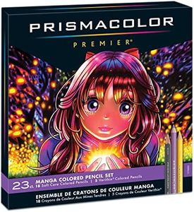 Prismacolor Premier Colored Pencils, Manga Colors, 23-Count, 1774800