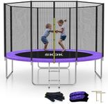 SKOK 12FT Purple Trampolines with N