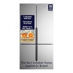 Electrolux 634L Frost Free Side by Side French Door Refrigerator, GreenZone Technology, Inverter Compressor, EvenTemp, Brush Neutral Steel, UltimateTaste 700, EQE5600B-S