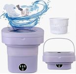 Techking ๐ฎ๐ฌ ๐ฌ๐๐๐ฅ๐ฆ ๐ช๐๐ฅ๐ฅ๐๐ก๐ง๐ฌ Folding Washing Machine โ Compact 6.5L Mini Washer with 3 Cleaning Modes, Drain Basket, Ideal for Travel, Camping, and Small Items - ๐ ๐๐น๐๐ถ๐ฐ๐ผ๐น๐ผ๐ฟ