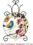 YY YEARCHY Ornament Display Stand Flower Plant Pot Stand Holder Iron Pothook Stand for Hanging Glass Terrarium