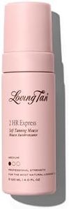 Loving Tan 2 HR Express Mousse, Medium - Streak Free, Natural looking, Professional Strength Sunless Tanner - Up to 5 Self Tan Applications per Bottle, Cruelty Free, Naturally Derived DHA - 120 ml