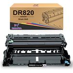 HaloFox Compatible Drum Unit Replacement for Brother DR820 DR-820 DR 820 Fit for MFC-L5900DW HL-L6200DW HL-L5100DN MFC-L5800DW MFC-L5700DW HL-L5200DWT MFC-L6700DW HL-L5200DW Printer (Black,1 Drum)