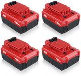 VANTTECH 4Pack PCC685L 7.0Ah Replacement for Porter Cable 20V Lithium-ion Battery PCC680L PCC685LP PCC682L PCC681L PCC680LP PCC640 Compatible with Porter Cable 20V Cordless Power Tools