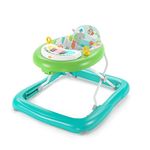 Bright Starts, Tiny Trek Jungle Vines 2-in-1 Baby Activity Walker with Removable Piano Toy with Lights, Songs & Sounds, Volume Control, Adjustable Height, Foldable, Easy to Clean, Ages 6 months+