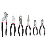 6 Piece Pliers Set with Carrying Ca