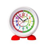 EasyRead Time Teacher Alarm Clock For Kids - Learn The Time Childrens Alarm Clock - Boys & Girls Alarm Clocks For Bedroom Time Teaching Design, Rainbow Past/To Face & Night Light - Childrens Clocks