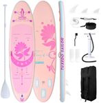 Tuxedo Sailor Inflatable Stand Up Paddle Board Inflatable Yoga SUP 10'6“ x 33” x 6” Stand Up Paddle Board for Water Yoga and Surfing, Travel with Accessories