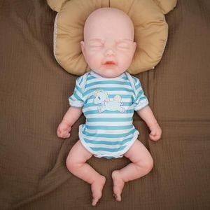 COSDOLL Full Silicone Baby Doll Boy 38cm - Realistic Reborn Baby Dolls for Girls, Women, Doll Collectors, Christmas and Birthday Gifts