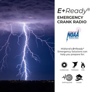 Midland ER310 Weather Alert Radio – NOAA All Hazard Emergency Radio