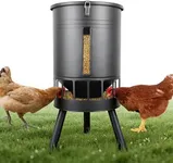 KOL Metal Chicken Feeder No Waste -