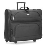 Travelers Choice Travel Select Amsterdam Business Rolling Garment Bag, One Size (Charcoal/Black)