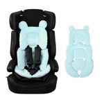 SNOWIE SOFT® 67 * 38CM Baby Car Seat Cushions Baby Stroller Seat Pad, Soft Breathable Padded Cotton Anti-Slip Seats Cushion, Safety Belt Compatibility, Stroller Accessories All Season Use