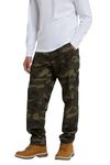 Mountain Warehouse Lakeside Camo Mens Cargo Pants Khaki 34W