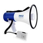 Pyle PMP51LT Portable Compact PA Megaphone Speaker, Black