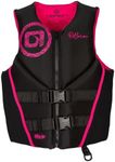 O'Brien Women's Traditional Neoprene USCGA Life Jacket, Pink, Medium