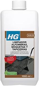 HG Limpiador de Alfombras, Moquetas y Tapicerías, Efecto Repelente de Suciedad, Elimina la Suciedad de la Mayoría de Tejidos, Rápido y Fácil, Producto 95 - 1L (151100130)