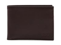 Levi's Batwing Bifold ID, Men’s Bi-Fold Wallet, Brown, 10.6 x 1.2 x 8.1 cm.