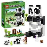 LEGO Minecraft The Panda Haven 21245 Building Toy Set (553 Pieces)|Multicolor