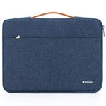 NIDOO 14 inch Laptop Sleeve case Notebook Bag Protective Carrying Handbag for 15" Surface Laptop 3/14" Chromebook S330 / ThinkPad A485 E485 E490 T480s / HP ProBook 645 G4 / Acer Swift 5 7, Blue