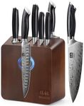 SHAN ZU Kitchen Knife Set with Doub