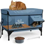 Large Heated Cat House for Outside 
