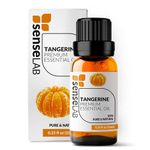 SenseLAB Tangerine Essential Oil - 100% Pure Extract Tangerines Oils - Therapeutic Grade Essential Oils - Citrus Oil - Hair Care Oil - for Diffuser and Humidifier (10 ml)