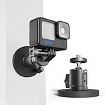 SUREWO Magnetic Action Camera Mount for Go Pro,360° Rotatable Tripod Ball Head Mount Compatible with GoPro Hero 12 11 10 9 8 7 6 5 Black,DJI Osmo Action 3,Crosstour/Campark/AkASO and More