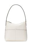 Kate Spade New York Kate Spade Bailey Textured Leather Shoulder Bag Purse Handbag (Parchment), Parchment, Medium