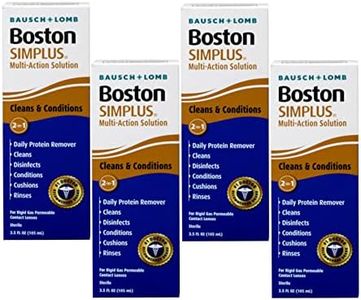 Bausch & Lomb Boston Simplus Multi-Action Solution, 3.5 OZ (Pack of 4)