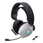 Alienware AW720H Dual Mode Wireless Gaming Headset, Dolby Atmos Space Sound, Wireless, 2.4GHz, 3.5mm Jack Cable, In-line Controls, Built-in Microphone,
